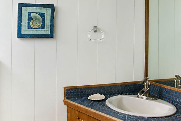 Main floor half bath