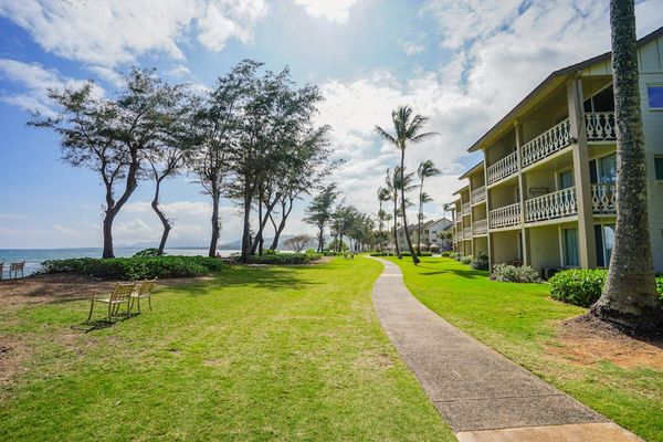Oceanfront Lawn With Island Breezes