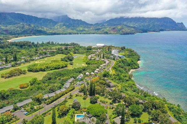 Discover the natural beauty of Kauai's North Shore from above.