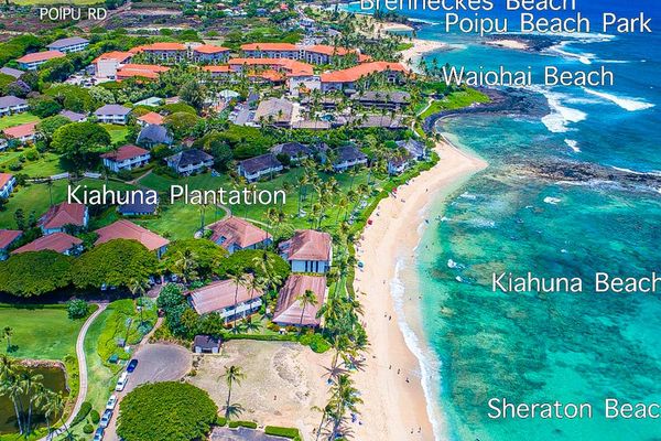 Kiahuna Plantation Ressort aerial view