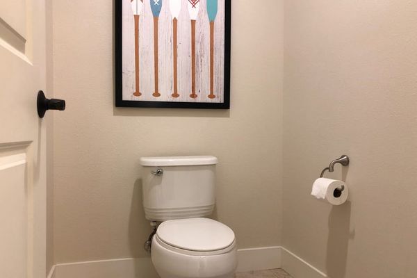 Private Water Closet For Added Comfort