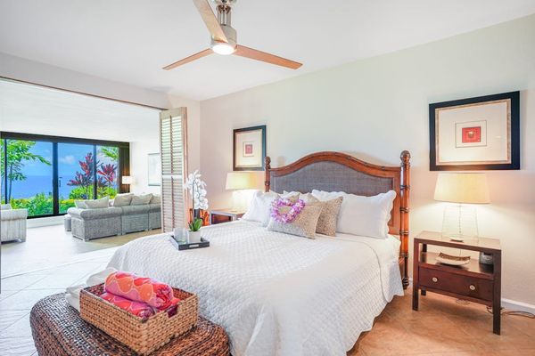 Wake up to beautiful ocean views from your bed