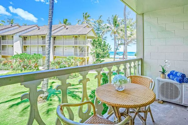 Private Balcony with Island Views