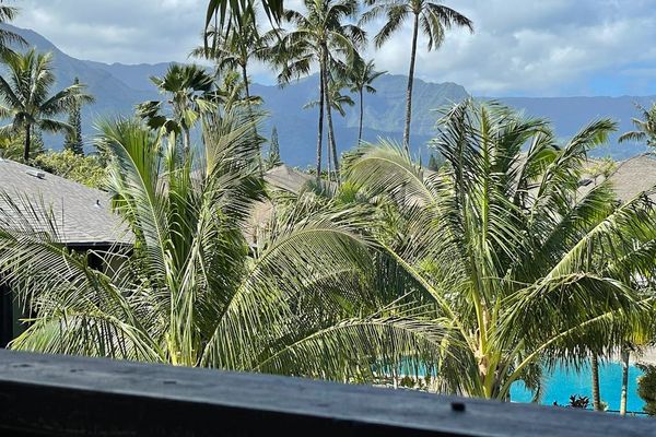Tropical views from your private lanai.