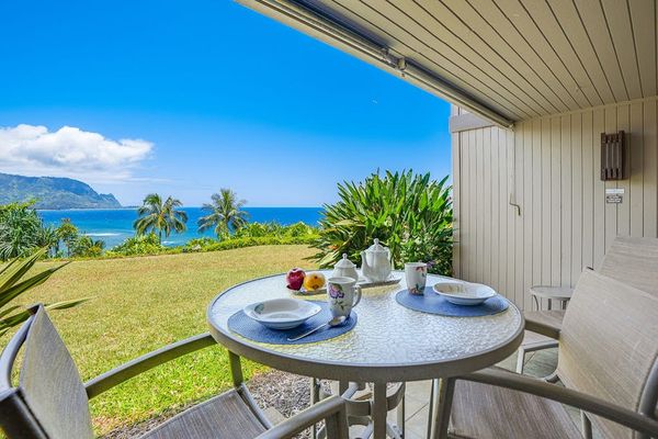 Private Lanai For Morning Coffee Bliss