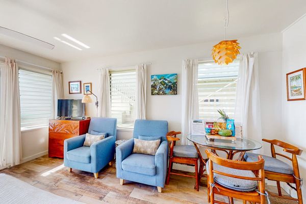 Gather, relax, and enjoy the bright island-inspired living space.