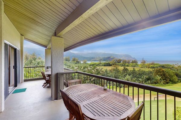 Enjoy morning coffee outside with refreshing breezes and beautiful views