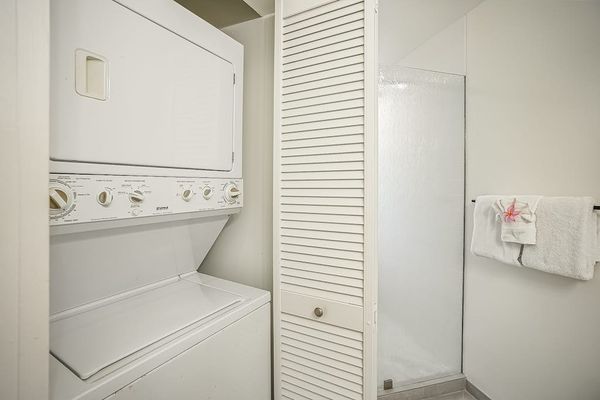 In-Unit Washer And Dryer For Added Convenience