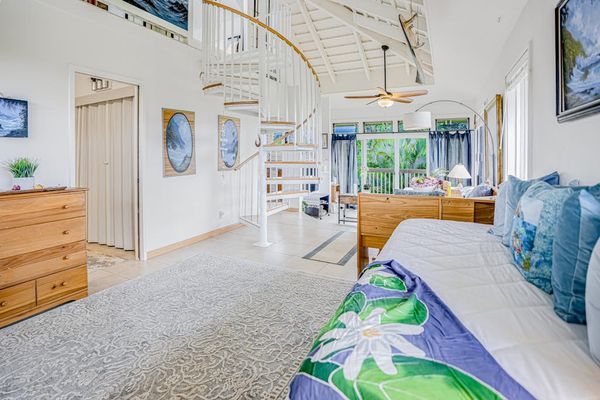 Inviting Living Room With Island Style