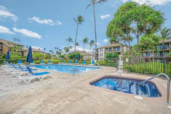 Refreshing Pool And Relaxing Hot Tub