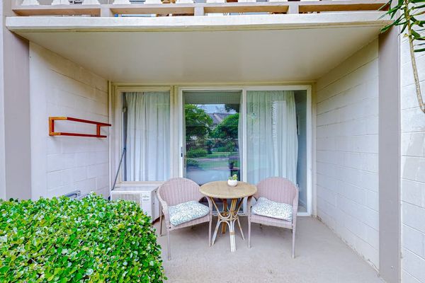 Peaceful Patio For Morning Coffee Moments