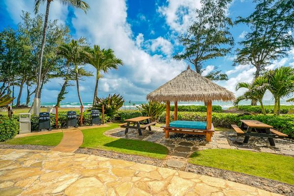 Covered BBQ Pavilion In Paradise