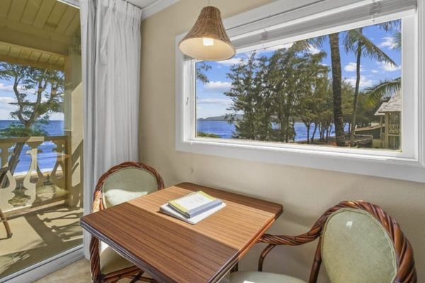 Cozy Dining Nook With Sweeping Ocean Views