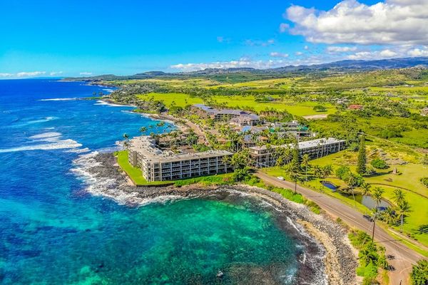 Resort surrounded by stunning ocean scenery