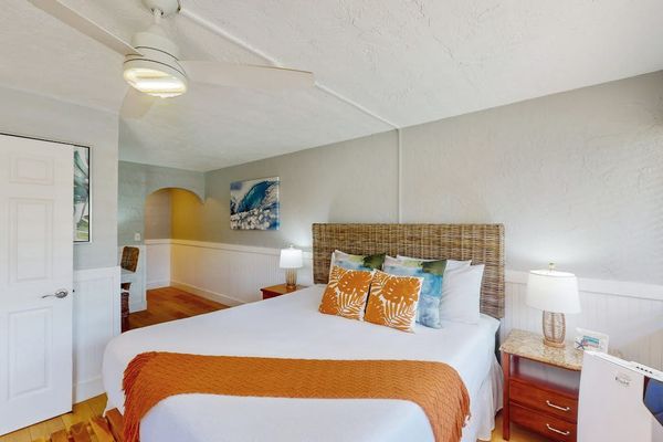 Spacious studio with king bed