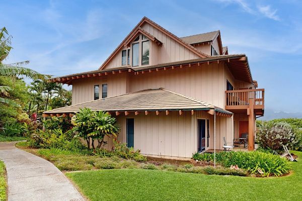Tropical Island Home Exterior