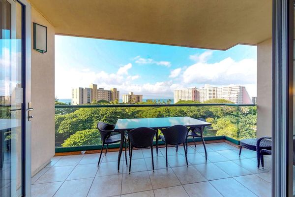 Private Balcony with Outdoor Seating & View