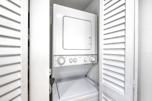 Convenient In Suite Laundry