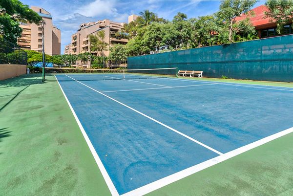 Championship Tennis Court Steps Away