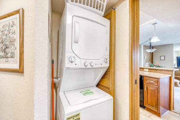 Convenient In Suite Laundry Closet