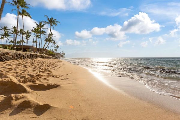 Golden Sands And Endless Ocean Bliss