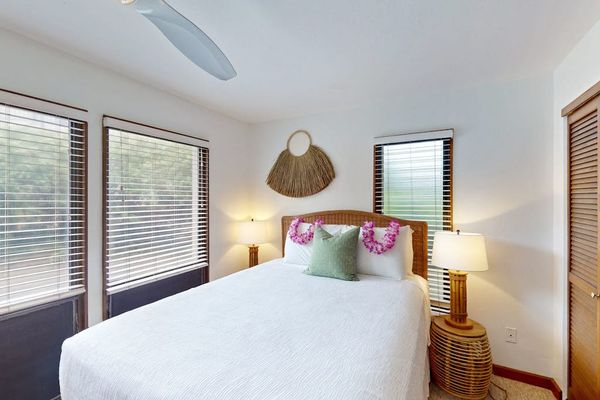 Peaceful Queen bedroom designed for restful nights