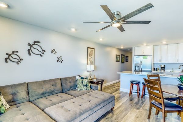 Open Concept Living With Island Charm