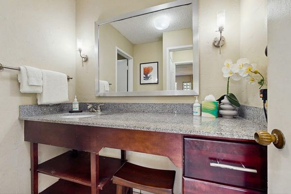 Spacious Double Vanity for a Relaxing Start