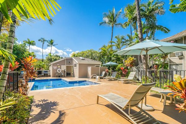 Soak up the sunshine beside the beautiful resort pool