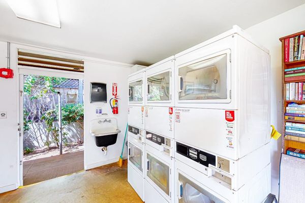 Convenient Shared Laundry For Longer Stays