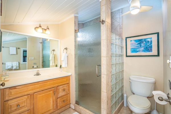 Modern Bathroom With Walk In Shower