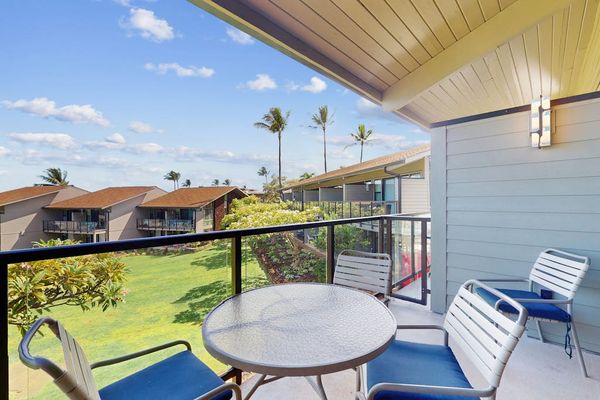 Views of this tropical paradise on your private lanai.