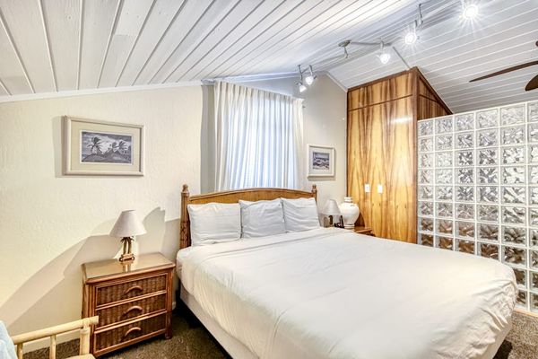 Comfortable primary suite with a King bed