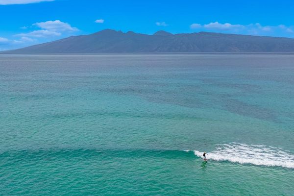 Endless Ocean With Island Views