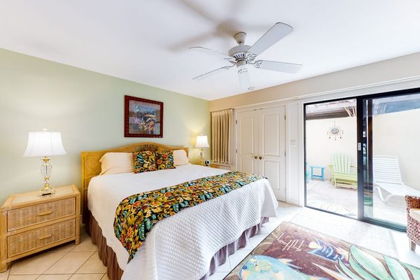Peaceful Bedroom With Lanai Access