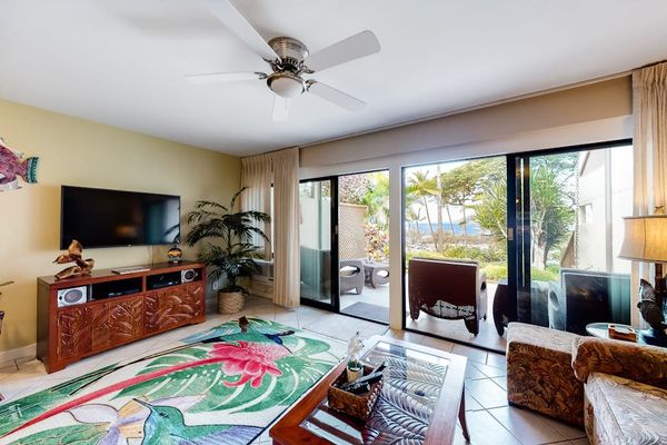 Spacious Living Room Filled With Natural Light