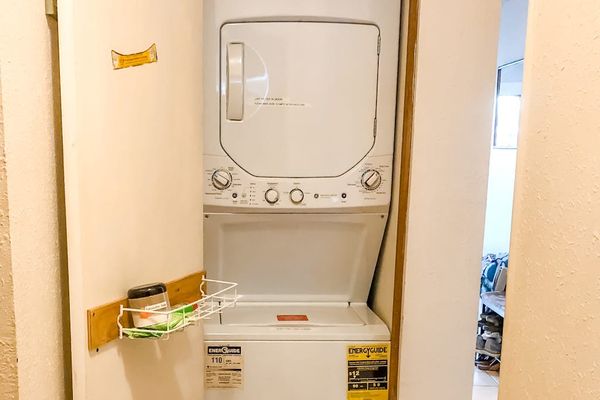 In-Unit Washer And Dryer For Convenience
