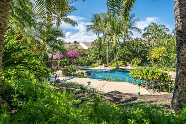 Elevated View Of Resort Pool Oasis