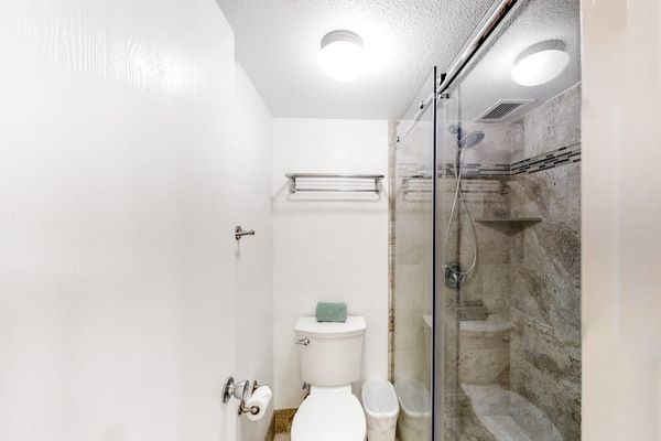 Walk-In Shower With Contemporary Finishes