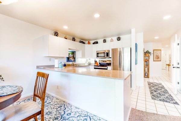 Modern Kitchen With Breakfast Bar