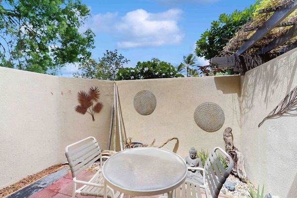 Relaxing Outdoor Bistro Patio