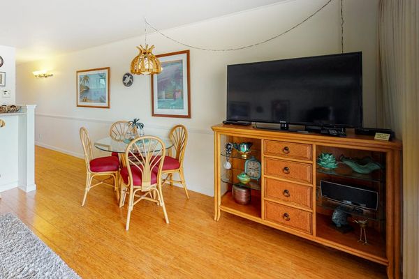 Dining room with seating for four.