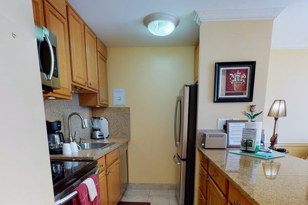 Kitchen appointed with modern essentials