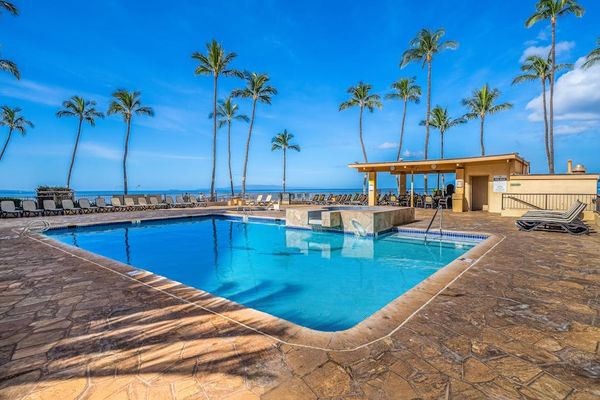Soak up the sun poolside with an ocean view
