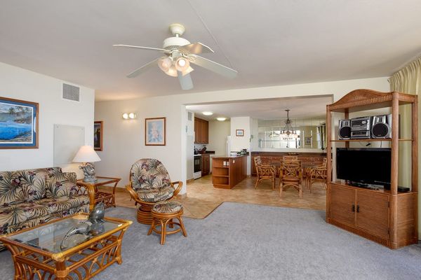 Bright Open Concept Living Space
