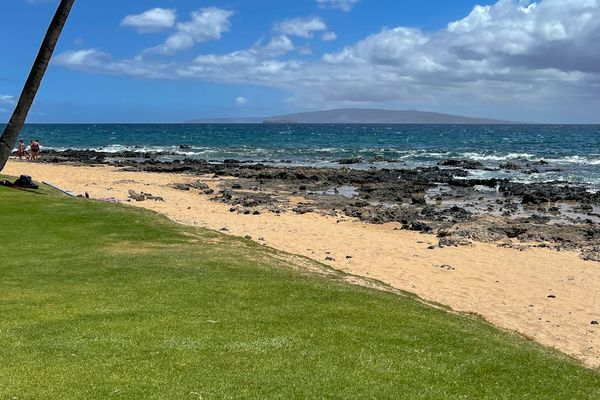 Miles of sandy shoreline to explore