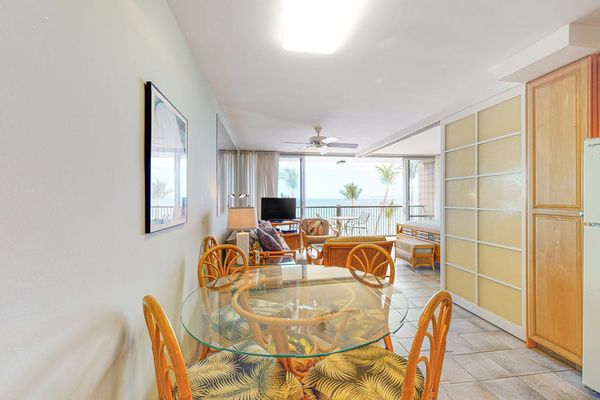 Bright dining area for shared meals