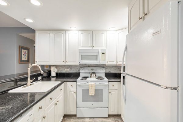 Full kitchen with a view.