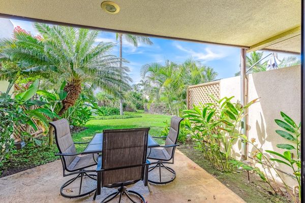 Covered Patio With Lush Views