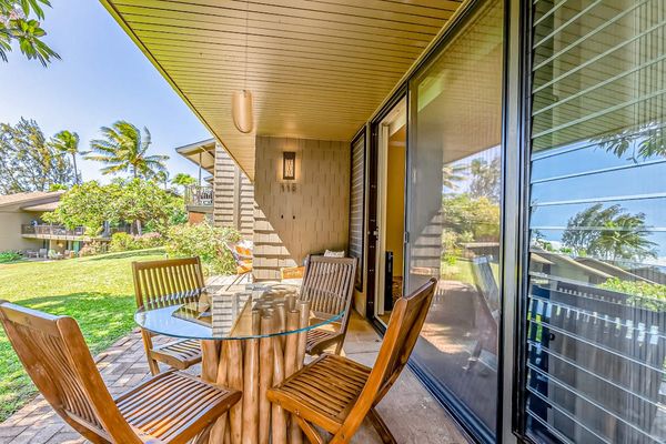 Relaxing Lanai With Peaceful Garden Views